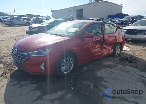 2019 Hyundai Elantra Se from USA, damaged, VIN KMHD74LF6KU777777
